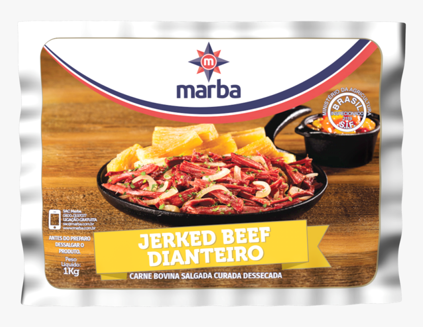 Carne Seca Marba Dianteiro, HD Png Download, Free Download