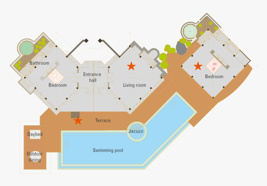 Fregate Island House Plan, HD Png Download, Free Download