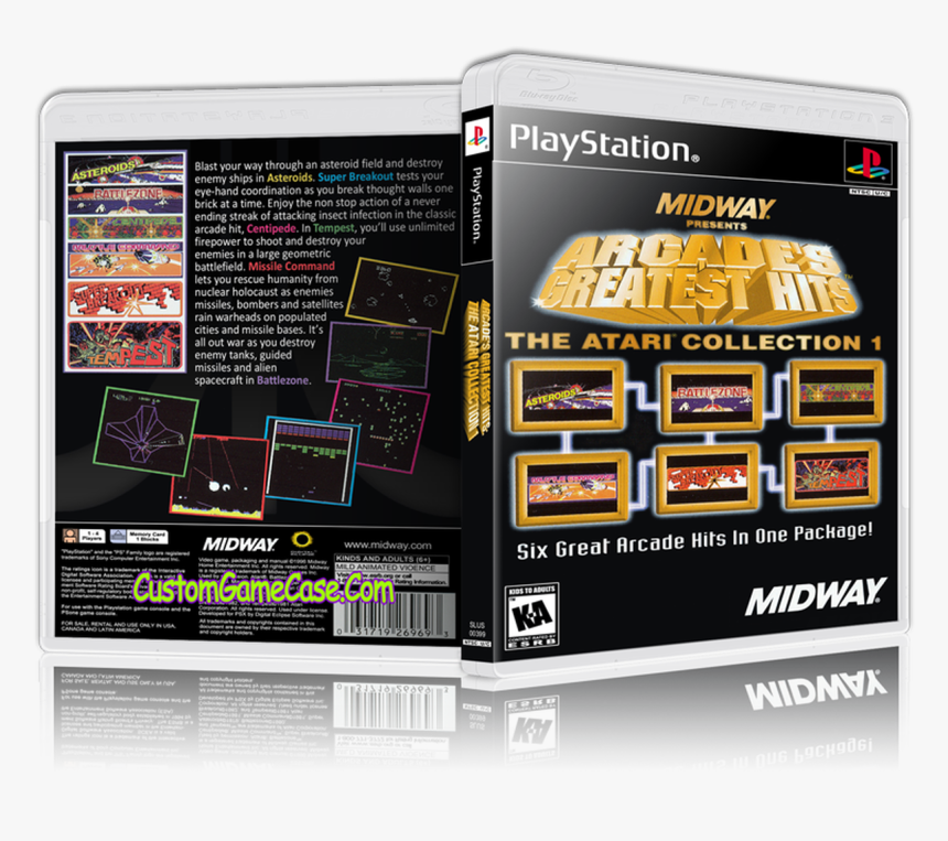 Arcades Greatest Hits The Atari Collection - Playstation 2, HD Png Download, Free Download