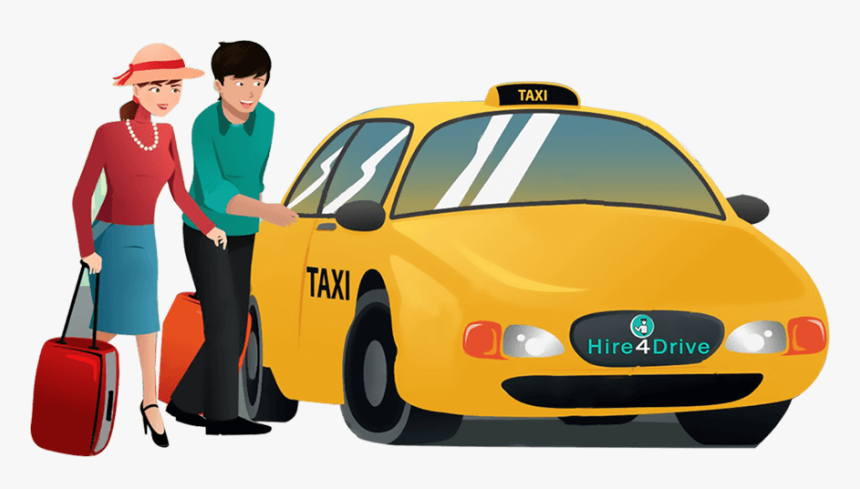 Car Travel Clipart Clipart Comfort My Travel Clipart - Take A Taxi Clipart, HD Png Download, Free Download