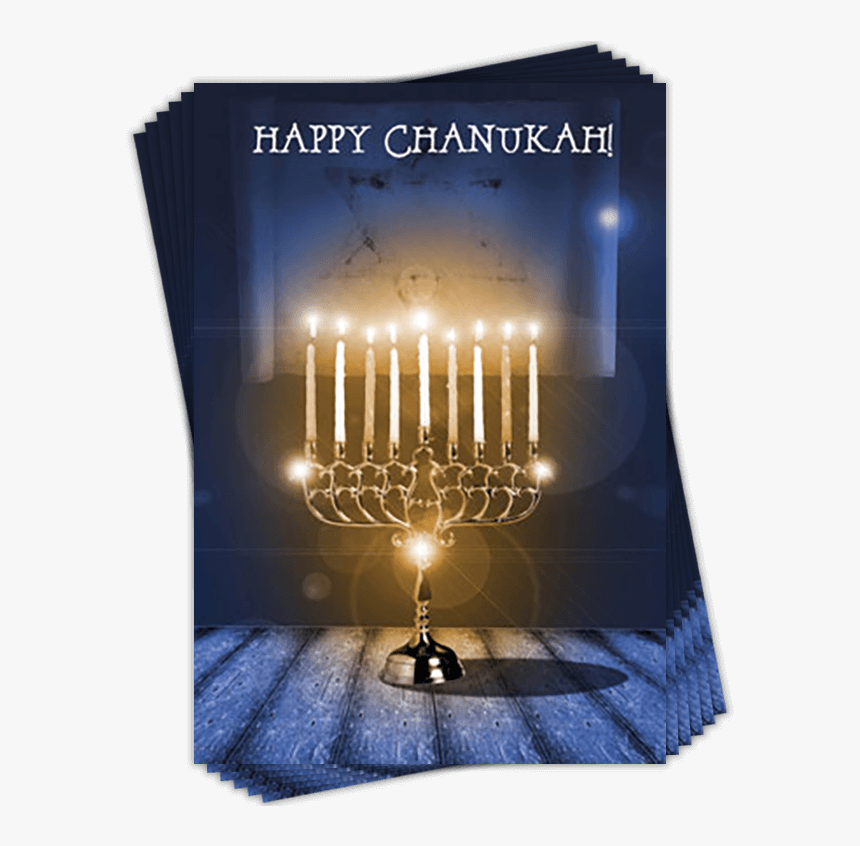 Happy Chanukah - Jewish Candle Holder, HD Png Download, Free Download
