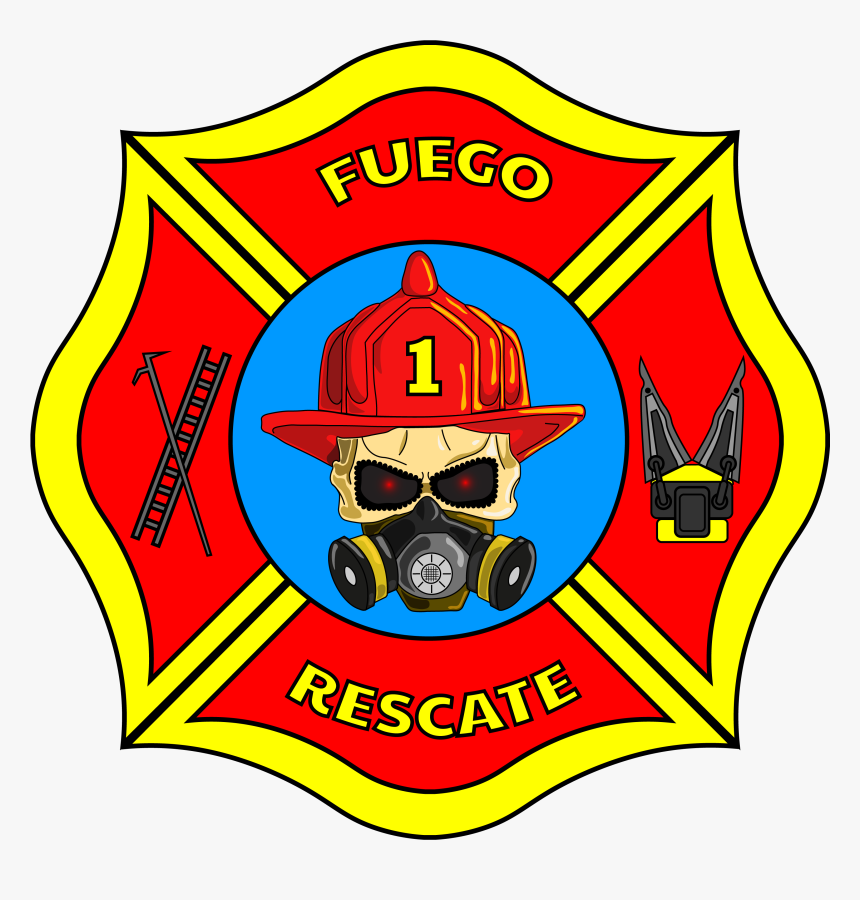 Fuego Rescate Cross - Emblem, HD Png Download, Free Download