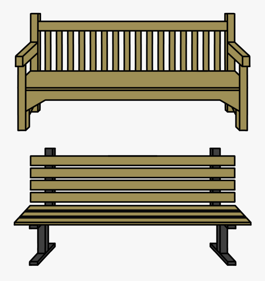 Bench Cartoon - Bench Cartoon Png, Transparent Png, Free Download