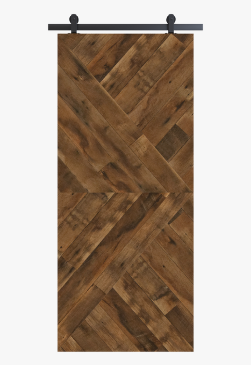 Brown Arrow Design Reclaimed Wood Barn Door - Plywood, HD Png Download, Free Download