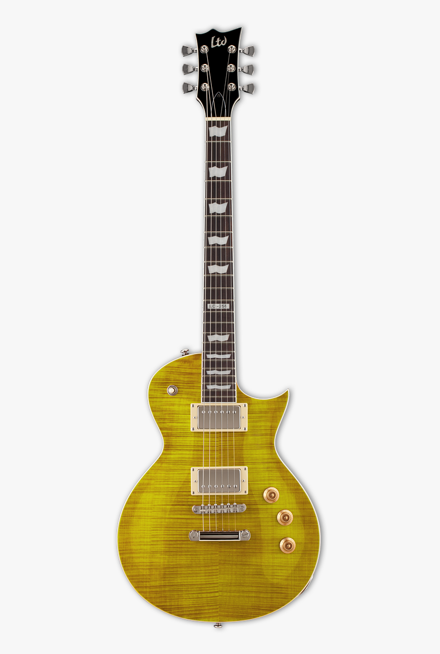 Guitarra Electrica Esp Ltd Lec256ld Dorada - Esp Ltd Ec, HD Png Download, Free Download