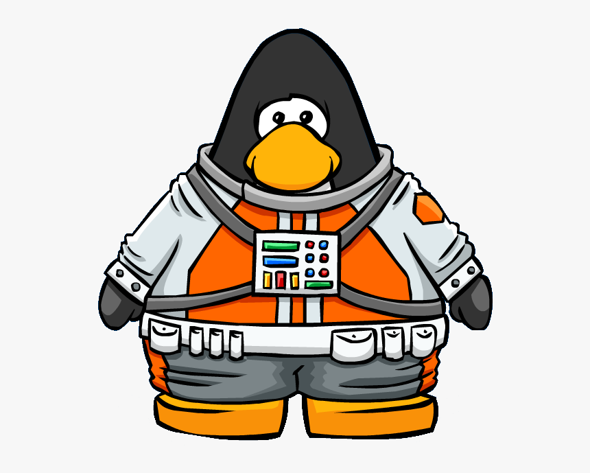 Club Penguin Wiki - Transparent Space Suit Cartoon, HD Png Download, Free Download