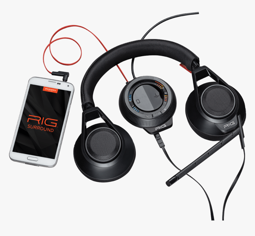 Plantronics Rig Flex Main - Plantronics Rig Surround Headset, HD Png Download, Free Download