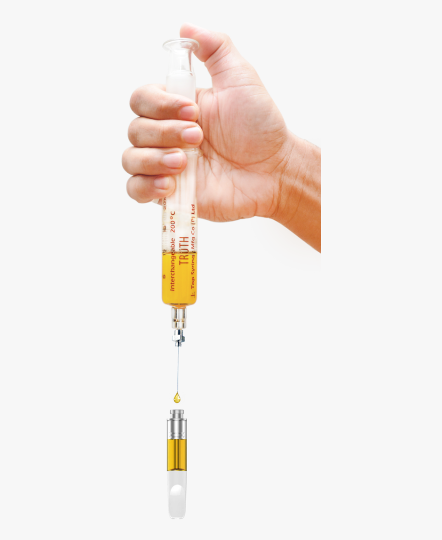 Glass Syringe - Hypodermic Needle, HD Png Download, Free Download