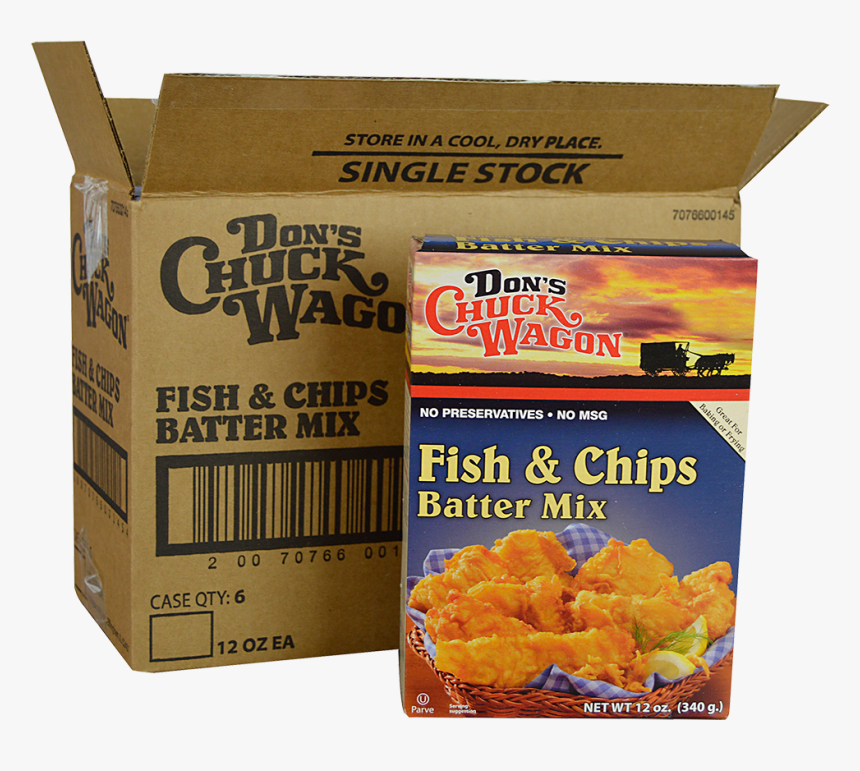 Don"s Chuck Wagon Fish & Chips Mix - Chuckwagon, HD Png Download, Free Download