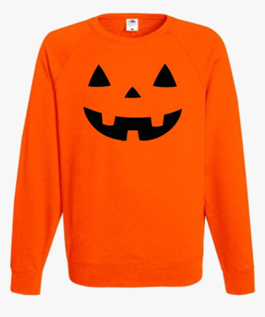 Happy Pumpkin Sweater Ev Designs Uk Clothign Brand - Sweater, HD Png ...