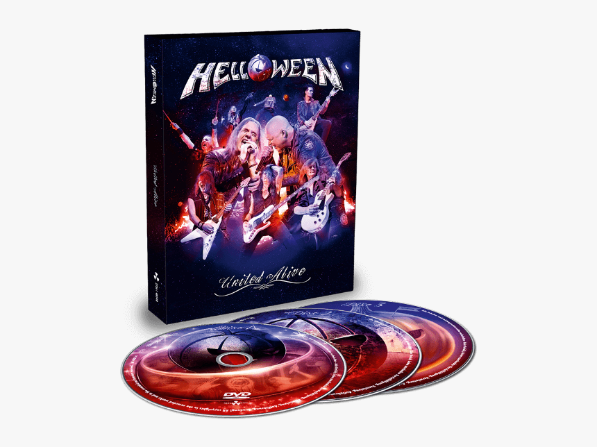 United Alive Dvd Audio , Cd, X-records - Helloween United Alive In Madrid 2019, HD Png Download, Free Download