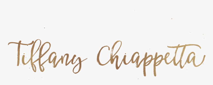 Tiffany Chiappetta Photography - Calligraphy, HD Png Download, Free Download