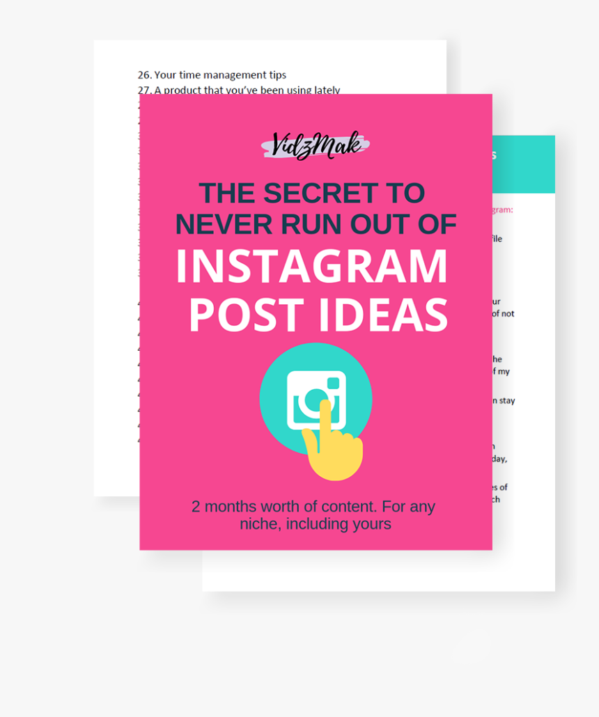 Instagram Post Ideas Swipe File - Graphic Design, HD Png Download, Free Download