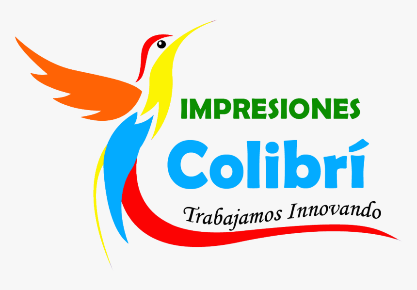 Impresiones Colibri Transparente - Graphic Design, HD Png Download, Free Download