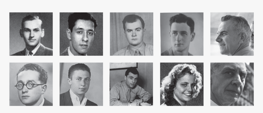 Black And White Portraits Of The 10 Miami Alumni Who - Collage, HD Png Download, Free Download