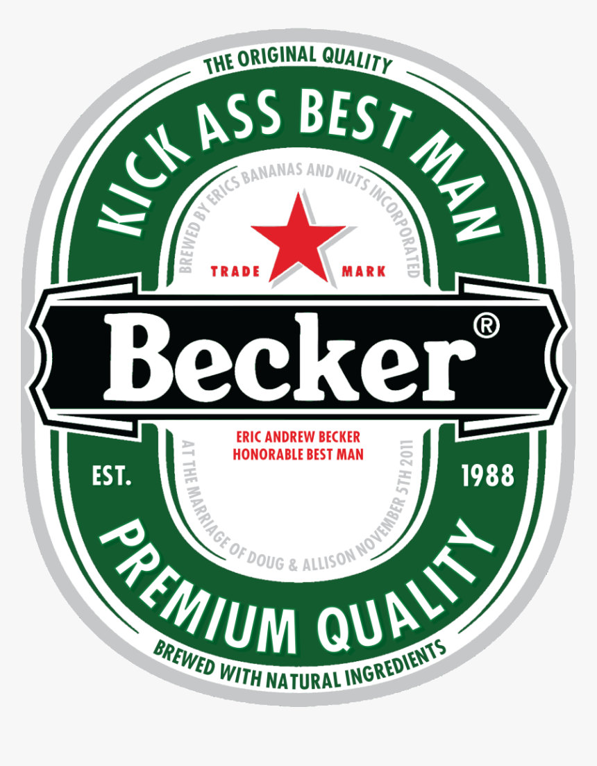 Etiquettes De Bières Heineken , Png Download - Heineken Bier Logo, Transparent Png, Free Download