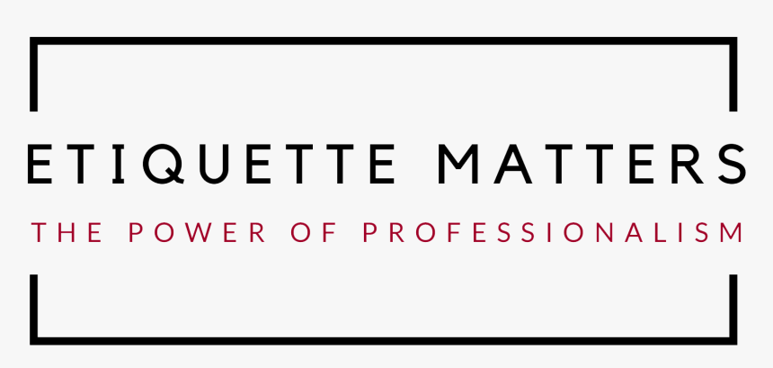 Etiquette Matters - Carmine, HD Png Download, Free Download