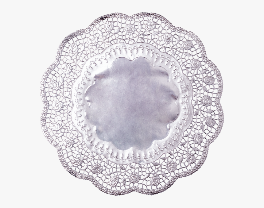 Doilies Rose Silver, Ø 36cm - Circle, HD Png Download, Free Download