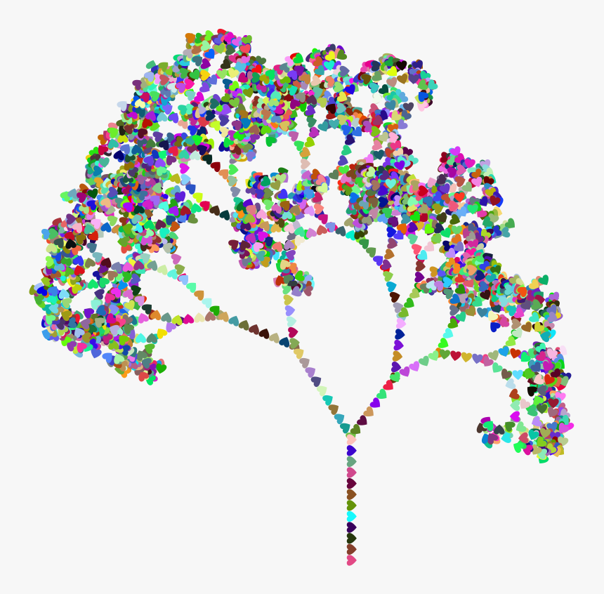 Hearts Tree - Illustration, HD Png Download, Free Download