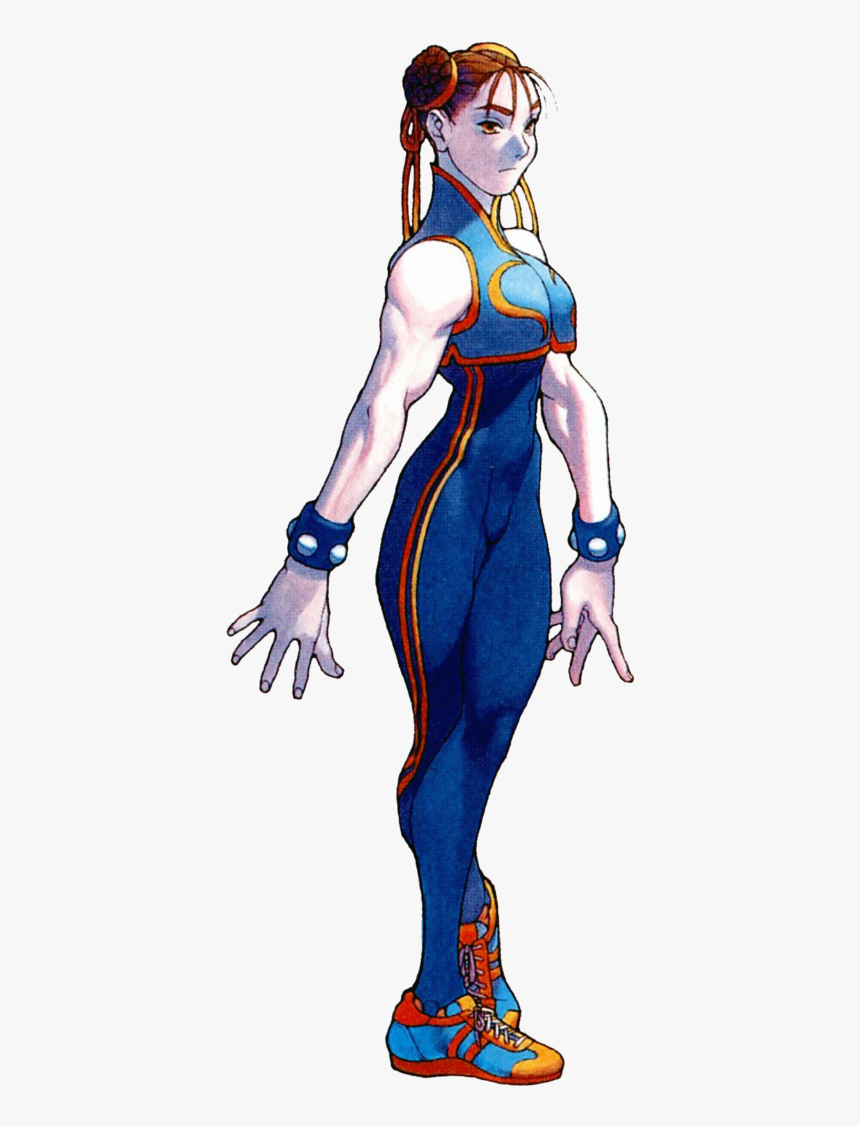 Street Fighter Alpha Chun-li By Hes6789 - Chun Li Sf Alpha, HD Png Download, Free Download