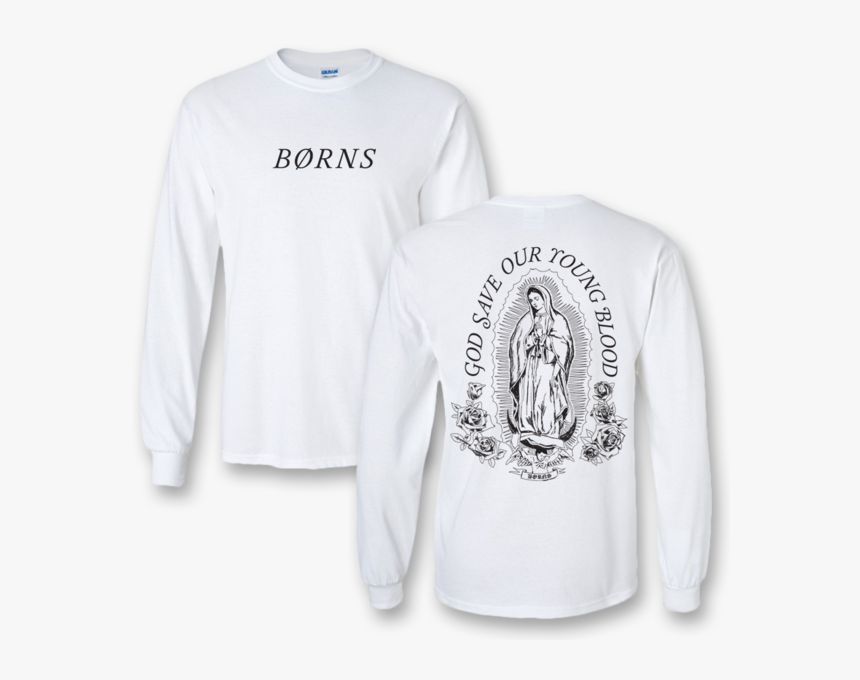 Guadalupe Long Sleeve T-shirt - Børns T Shirt, HD Png Download, Free Download