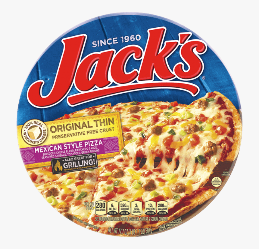 Mexican Pizza Png - Jack's Mexican Style Pizza, Transparent Png, Free Download