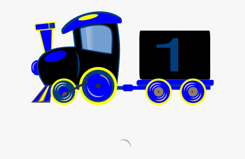 Locomotive Clipart Loco - Gerabak Kereta Api Kartun, HD Png Download, Free Download