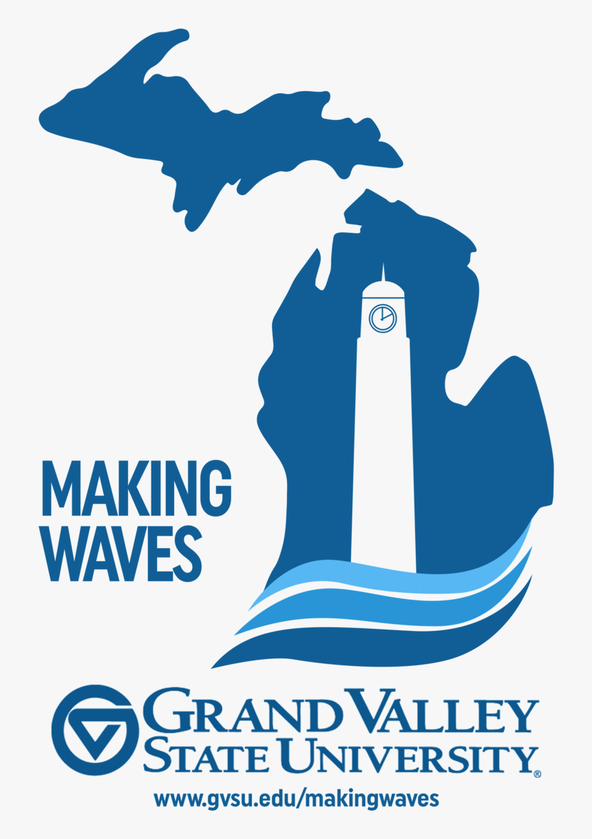Gvsu Makingwaves - Grand Valley State University, HD Png Download, Free Download