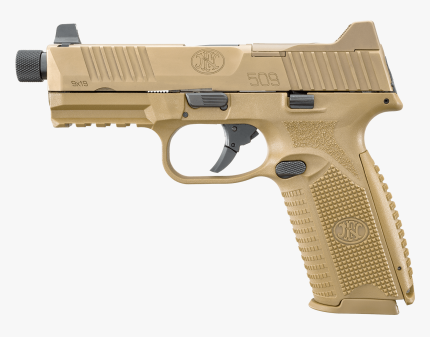 Fn 509 Tactical Fde, HD Png Download, Free Download