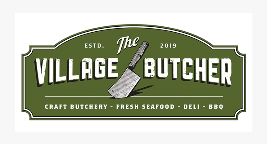 The Village Butcher Logo - Label, HD Png Download, Free Download