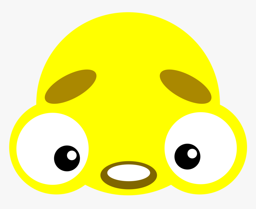 Yellow Sad Face Cartoon Clip Arts - Clip Art, HD Png Download, Free Download