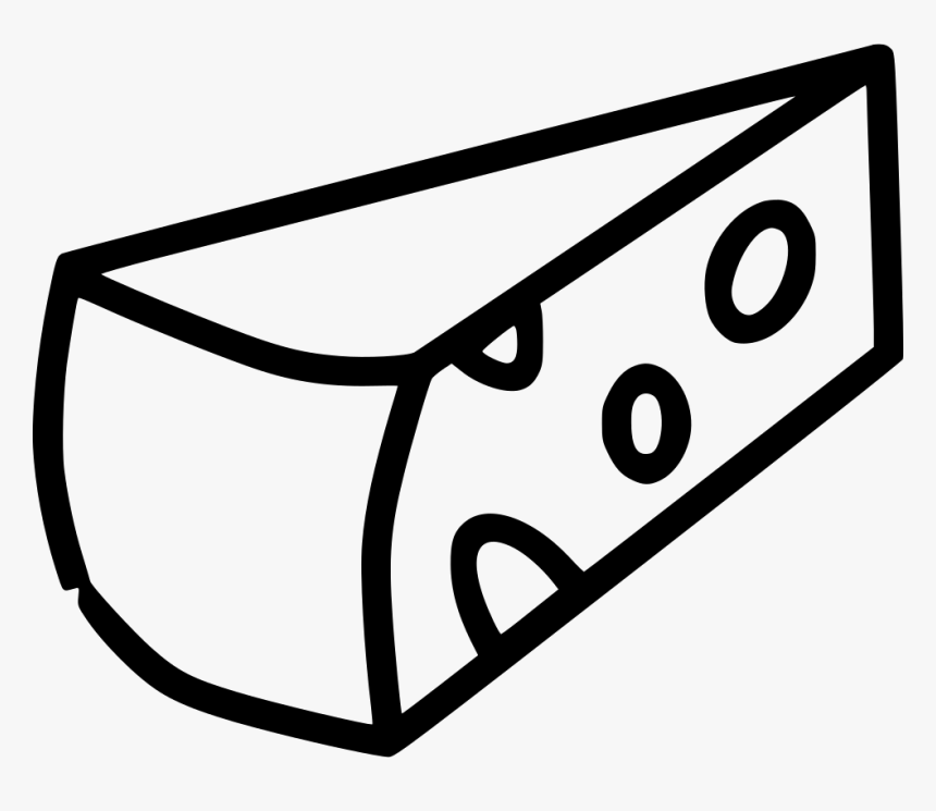 Milk Png Black And White Free Download - Cheese Cartoon Png Black And White, Transparent Png, Free Download