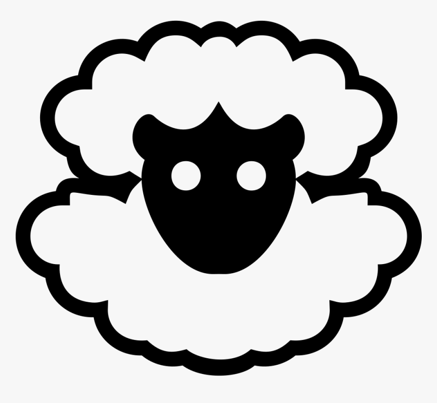 Sheep Head - Embroidery Frame Design, HD Png Download, Free Download