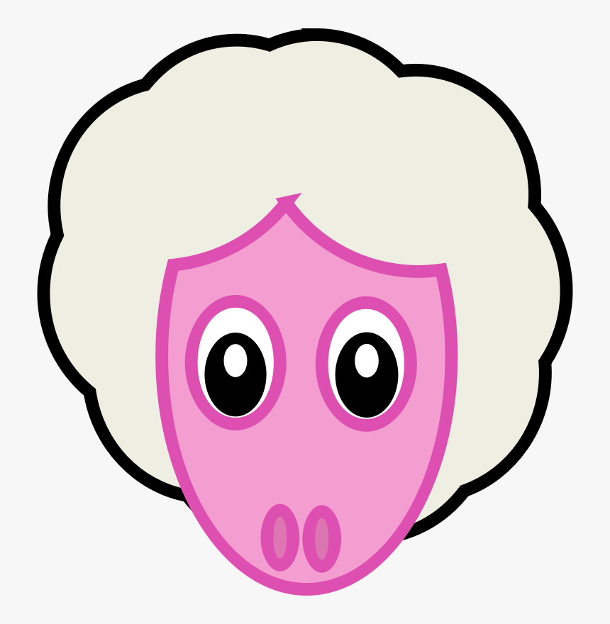 Sheep Head Cartoon, HD Png Download, Free Download