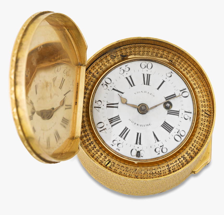 18th-century French Gold Snuff Box And Watch - Quartz Clock, HD Png Download, Free Download