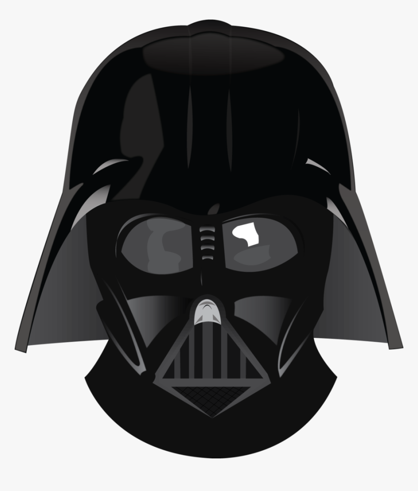 Anakin Skywalker Luke Skywalker Clip Art - Darth Vader Head Png, Transparent Png, Free Download