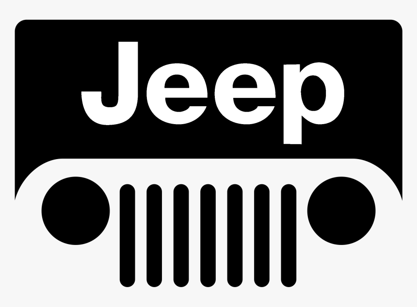 Jeep Logo Black And White - Jeep Black And White Logo, HD Png Download, Free Download