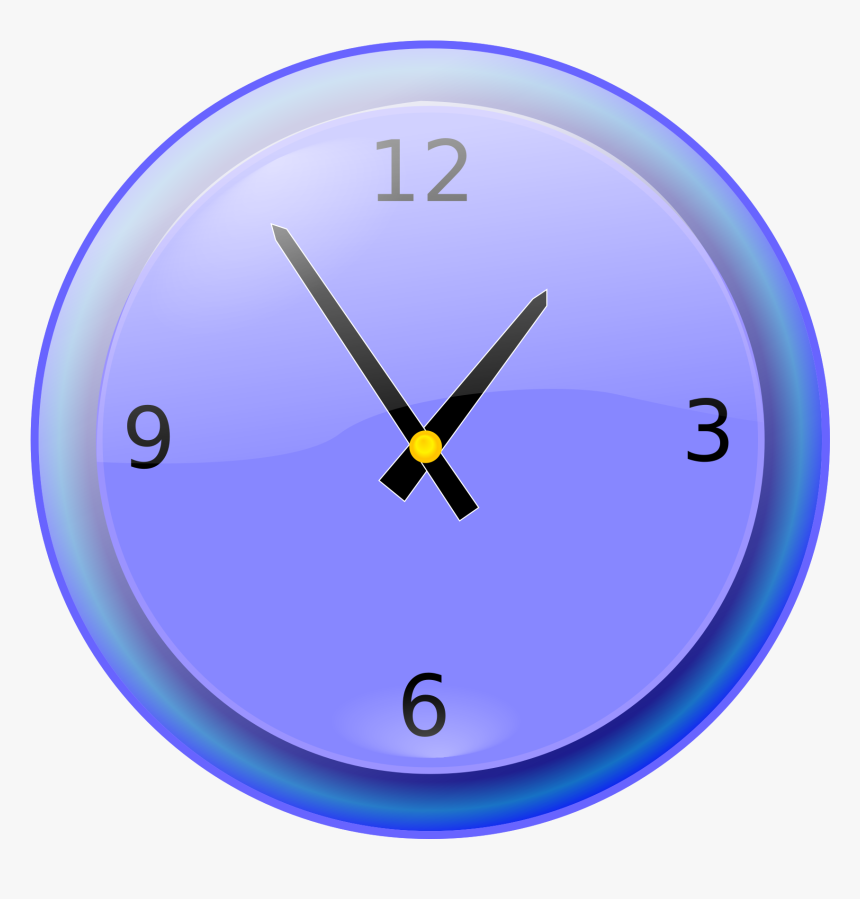 Clock Ticking Analog Free Picture - Clock Png Gif Animation, Transparent Png, Free Download