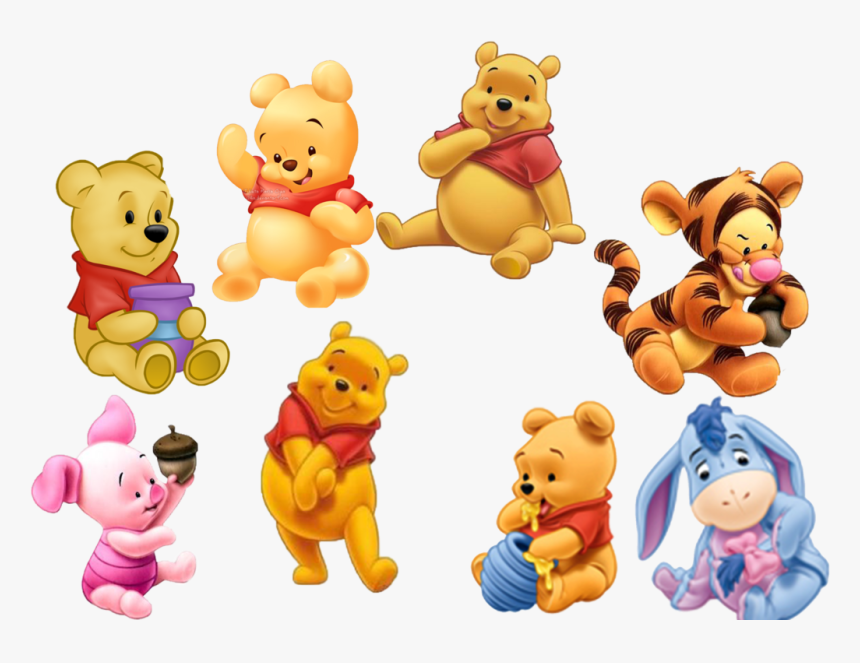 Transparent Winnie The Pooh Png - Baby Pooh And Friends, Png Download, Free Download