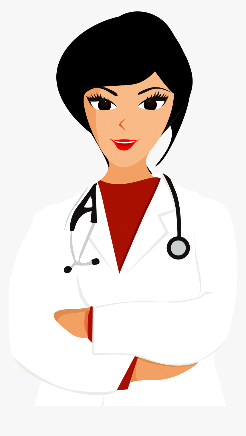 woman doctor clipart