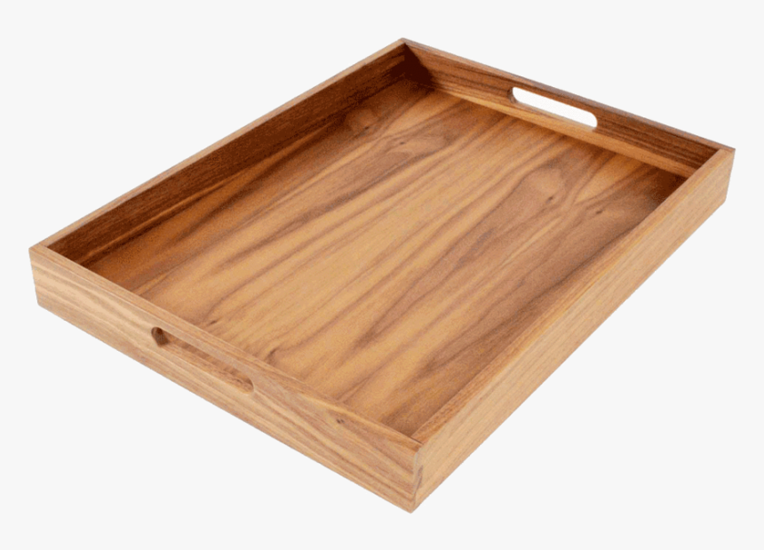 Walnut Wood Rectangular Serving Tray With Handles Perfect - Different Types Of Wooden Trays, HD Png Download, Free Download