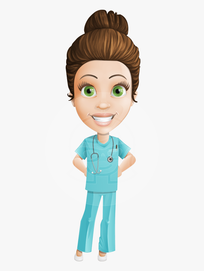 Cartoon Pics Image Group This Stock Vector - Nurse Vector Character Png, Transparent Png, Free Download