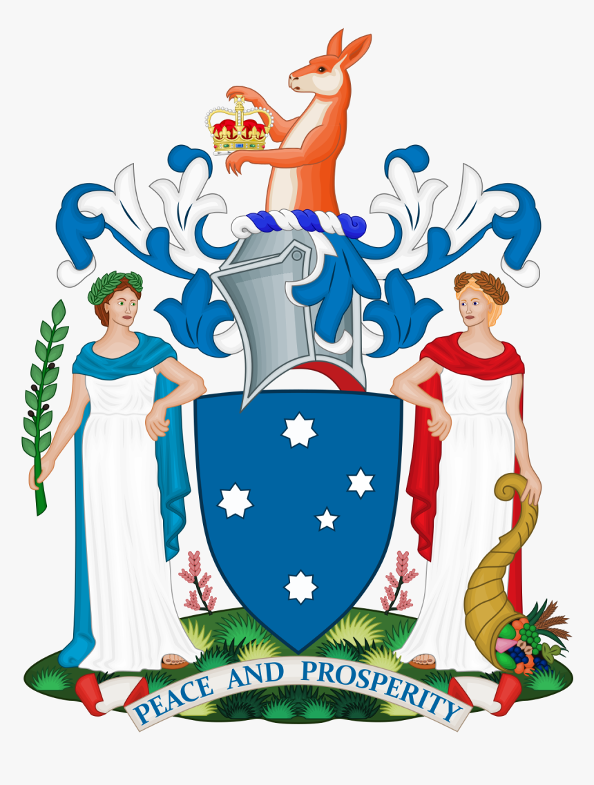 Victoria Australia Coat Of Arms, HD Png Download, Free Download
