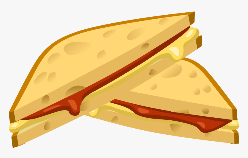 Clipart Food Expensive Grilled Cheese - Grilled Sandwich Clipart, HD Png Download, Free Download