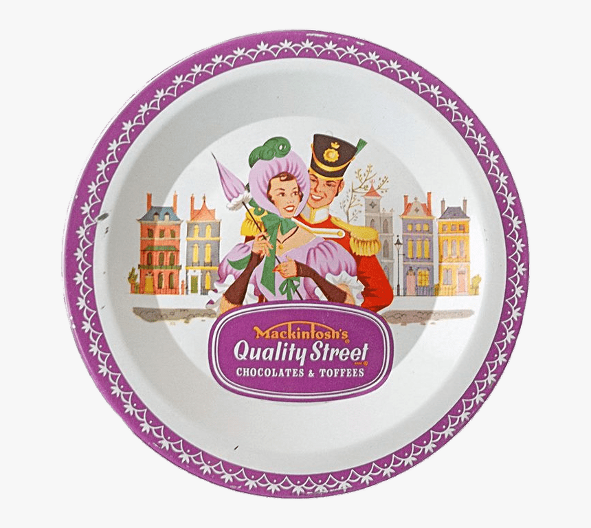 Quality Street Chocolate Vintage Tin - Old Quality Street Chocolate, HD Png Download, Free Download