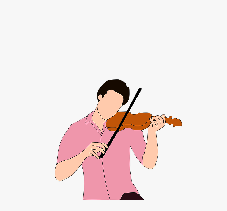Violin, Man, Play, Music, Concert, Casual - Gambar Orang Main Biola Png, Transparent Png, Free Download