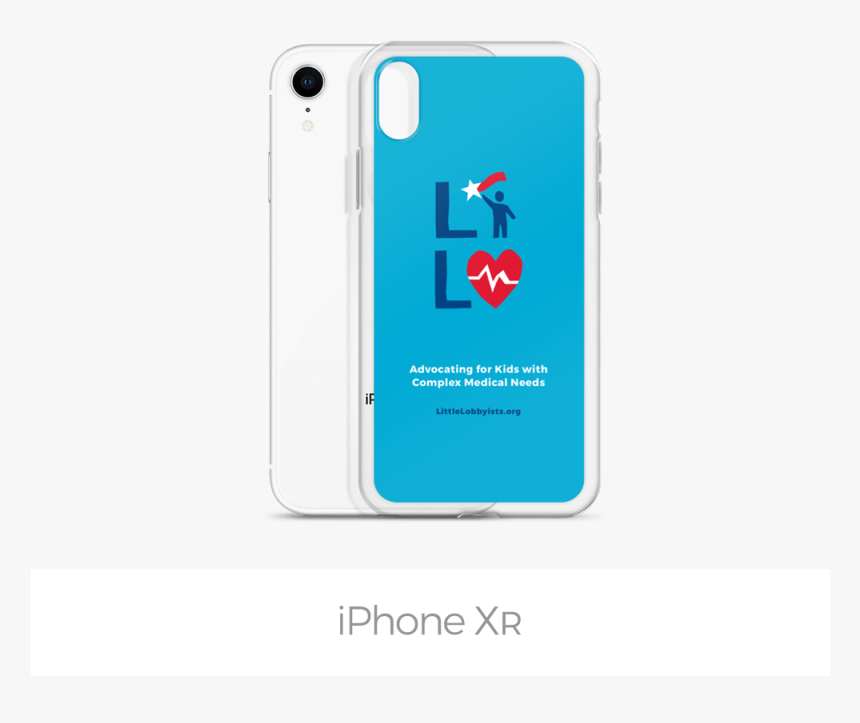 Phonecase1 Mockup Case With Phone White Iphone Xr - Mobile Phone Case, HD Png Download, Free Download