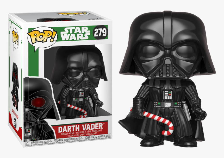 Darth Vader Christmas Holiday Pop Vinyl Figure - Funko Pop Darth Vader Christmas, HD Png Download, Free Download