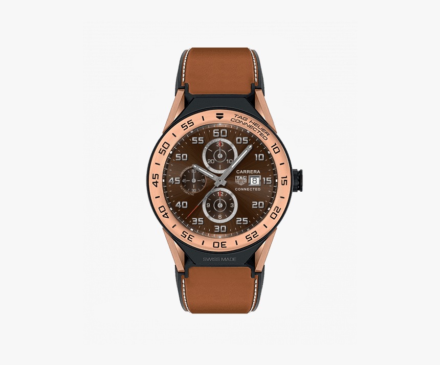 Tag Heuer Connected Modular - Tag Heuer Smartwatch Modular 45, HD Png Download, Free Download