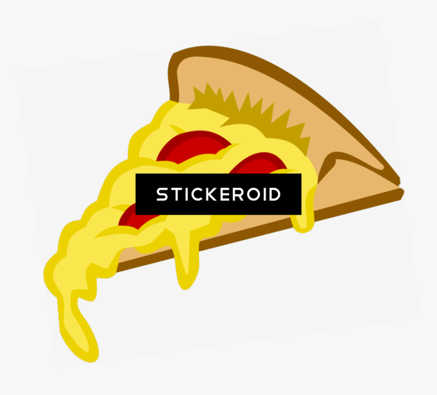 Pizza With Cheese Clipart - Transparent Pizza Slice Vector, HD Png Download, Free Download